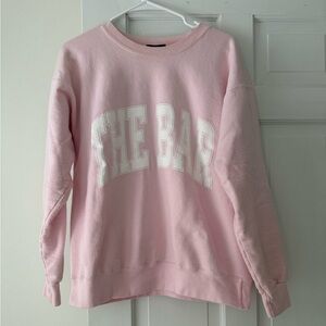 The Bar Varsity Sweatshirt